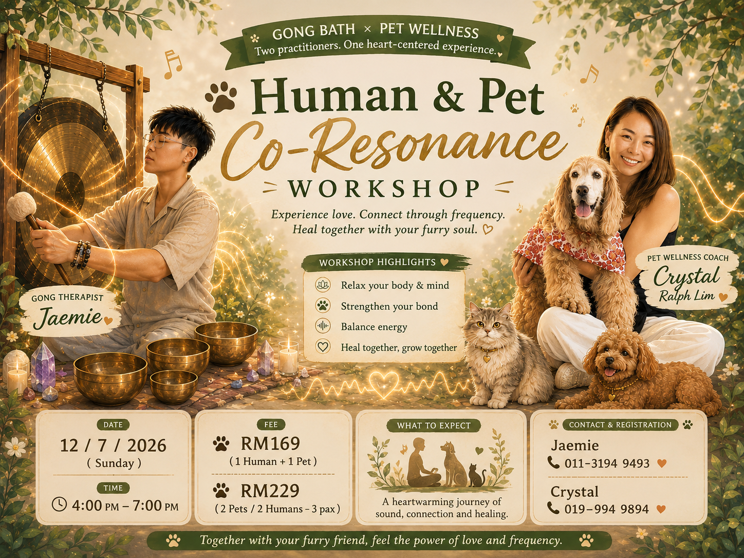 🐾 Human & Pet Co-Resonance Workshop